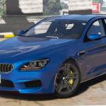 دانلود خودرو BMW M6 Gran Coupe 2016 برای GTA V