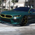دانلود خودرو BMW M8 Gran Coupe Concept برای GTA V